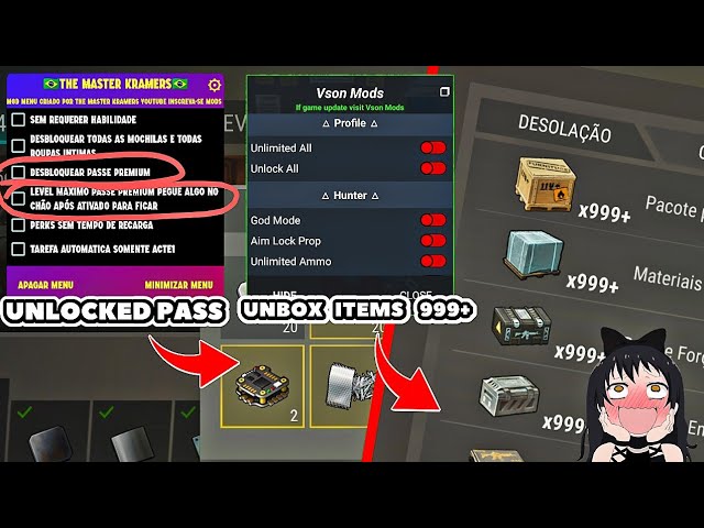 ATUALIZOU!!🤯 HIDE ONLINE MOD MENU v4.9.3》100% ANTI-BAN + UNLOCK SKINS + 40  FUNÇÕES #12 [2023]✓ 