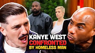 Andrew Schulz REACTS To Kanye West \& His Wife CONFRONTED By Homeless Man