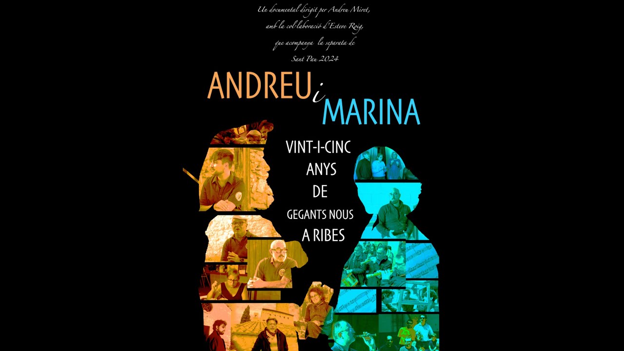 Andreu i Marina: vint-i-cinc anys de gegants nous a Ribes (Documental, 2024)