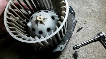 How to fix or replace a blower motor in 1989 Camaro