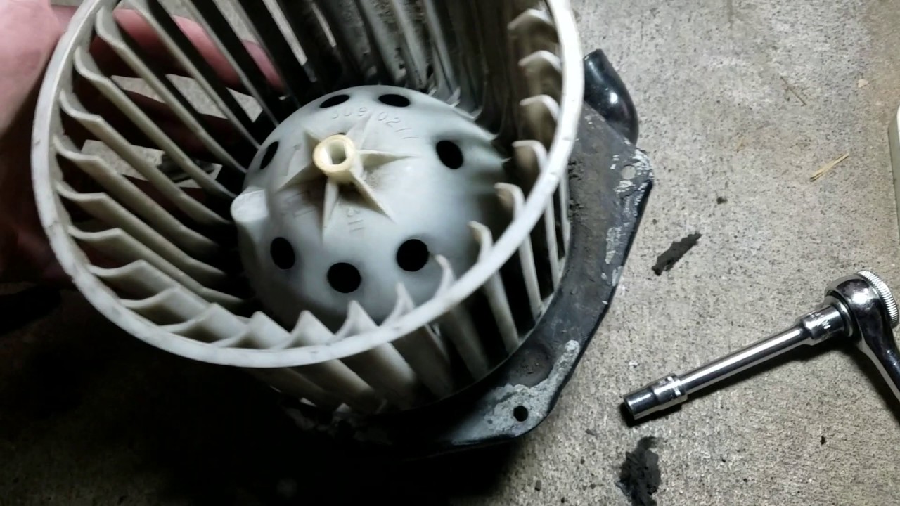 How to fix or replace a blower motor in 1989 Camaro YouTube