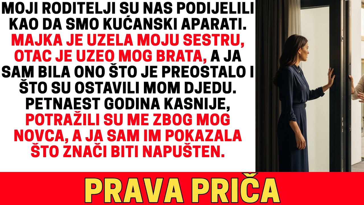 MAJKA JE UZELA MOJU SESTRU, OTAC JE UZEO MOG BRATA, A JA SAM ZAVRŠILA KOD DJEDA. SADA ONI…