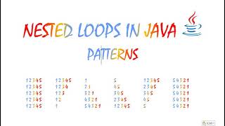 ICSE Class 9 - Java Programming K - NestedLoop Triangle iii