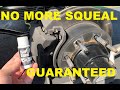 The REAL how to stop squeaky/noisey brakes in 5 minutes. No more squeaking/squealing guaranteed
