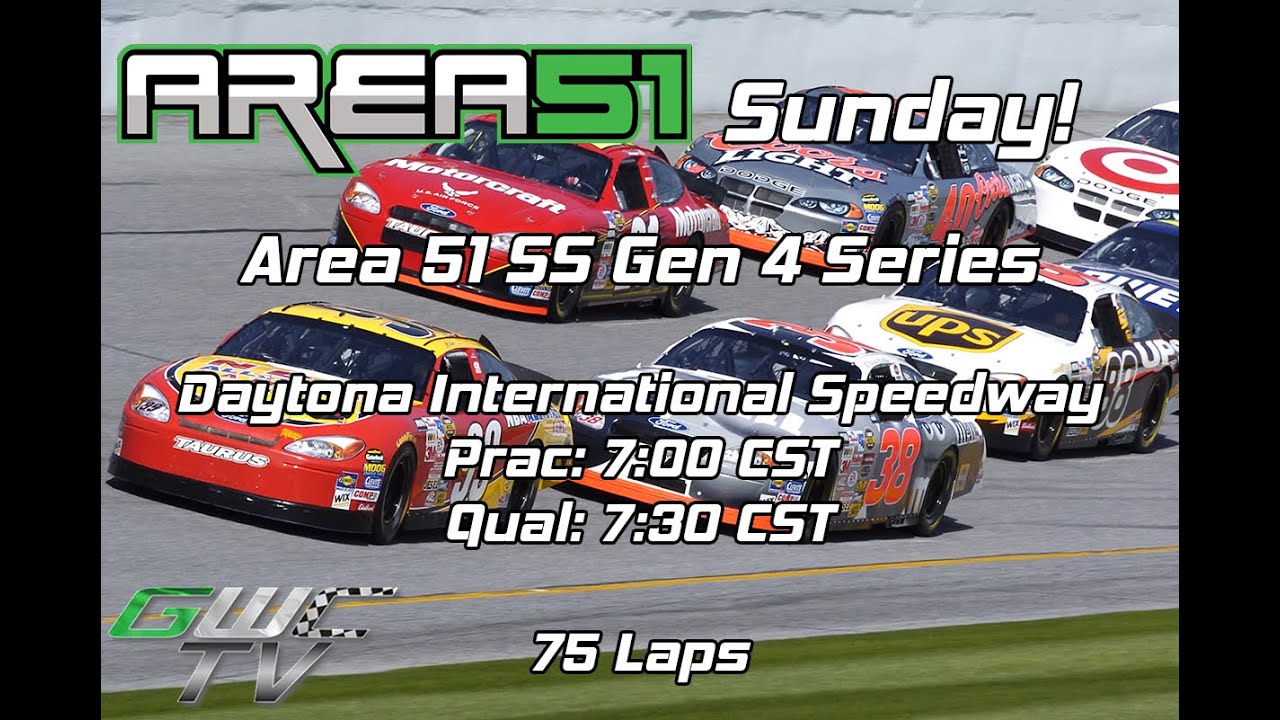 Area 51 Racing League - Gen 4 SS Series - YouTube