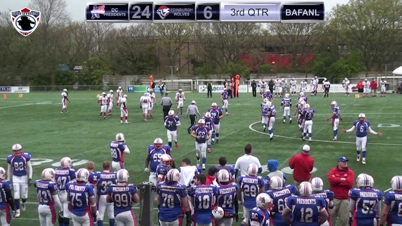 DC Presidents vs Edinburgh Wolves - 12th May 2013