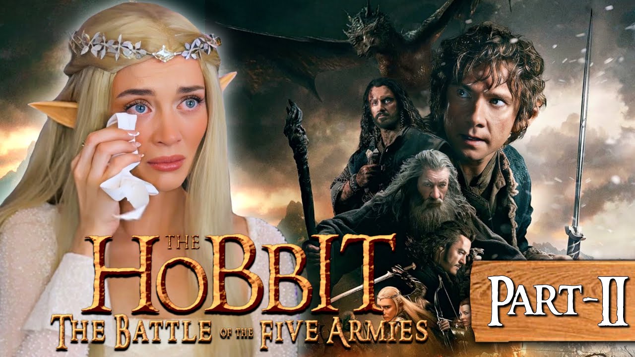 I CRIED -  FIRST TIME WATCHING *THE HOBBIT* - "The Battle Of The Five Armies" - 2/2 MOVIE REACTION