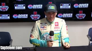 NASCAR at Dover Motor Speedway, April 2024: Denny Hamlin post race