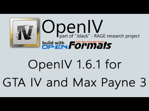 OpenIV 1.6 para GTA 4