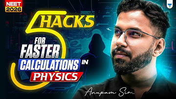 ⚡5 Physics Hacks to Crack NEET 2026 Questions Like a Pro!| Anupam Upadhyay #neet2026 #anupamupadhyay