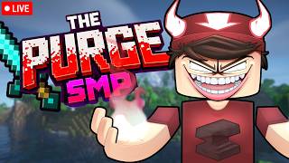 🔴THE PURGE SMP BEGINS - BDAY STREAM (Modded Minecraft Server)