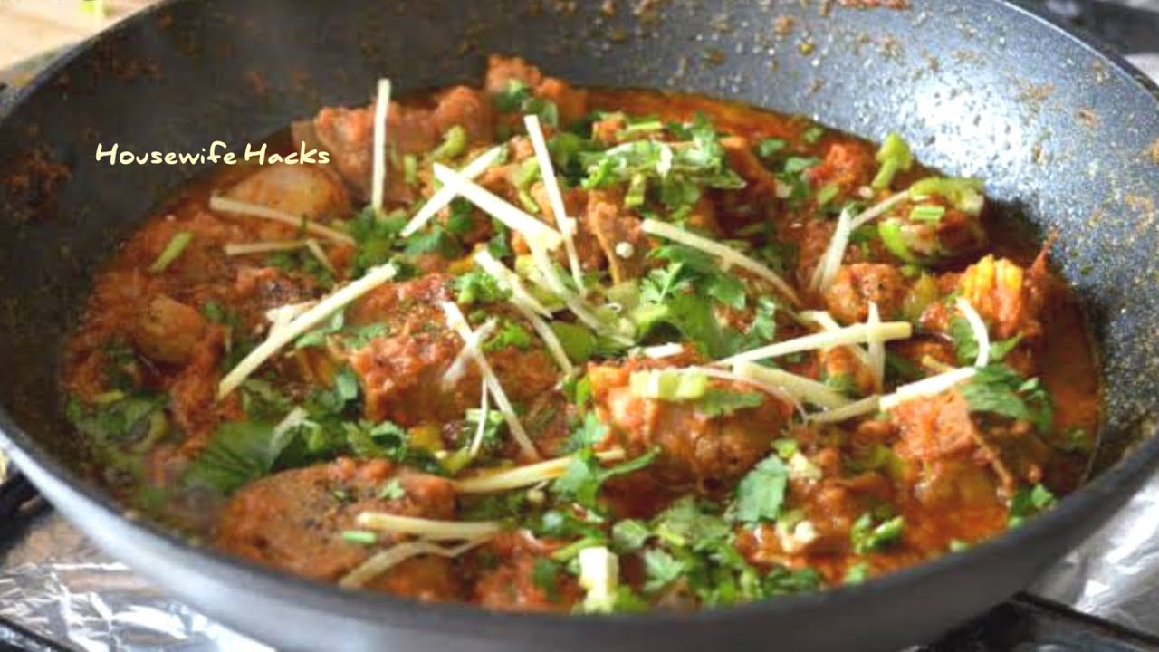Special Mutton Karahi Recipe || Restaurant Style Masaledar Mutton Karahi