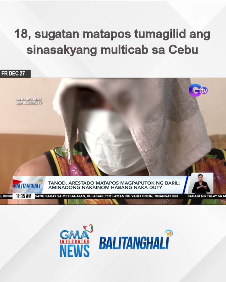 18, sugatan matapos tumagilid ang sinasakyang multicab sa Cebu | Balitanghali