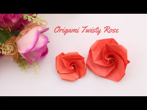 How To Make Easy Origami Rose