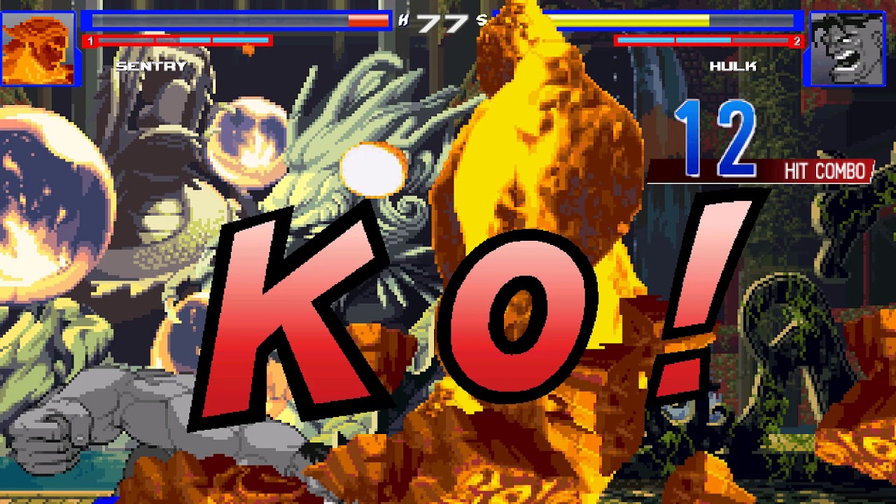 🎮 Sentry vs Hulk - Mugen DC vs Marvel 🎮 - YouTube