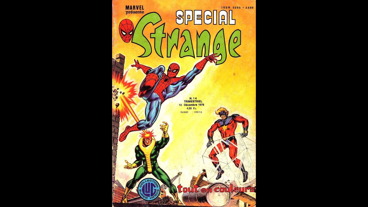 Marvel Comics - les couvertures des magazines Spécial Strange