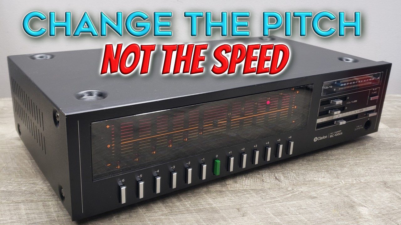 T*u様 クラリオン キーチェンジャー MC-1000A Clarion MC-1000A Key Changer | How It Changes Pitch Without