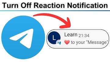How to Turn Off Reaction Notification in Telegram
