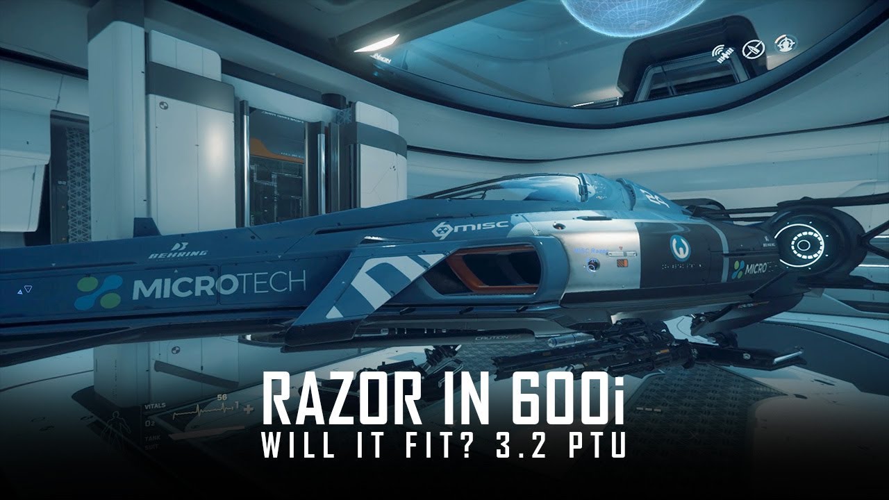 Star Citizen // Will it fit? // Razor in 600i - YouTube