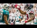 Arian foster micd up for clash with dolphins 2012  nfl