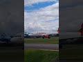 la reina full potencia en sus motores #aviation #viral #airplane #shorts