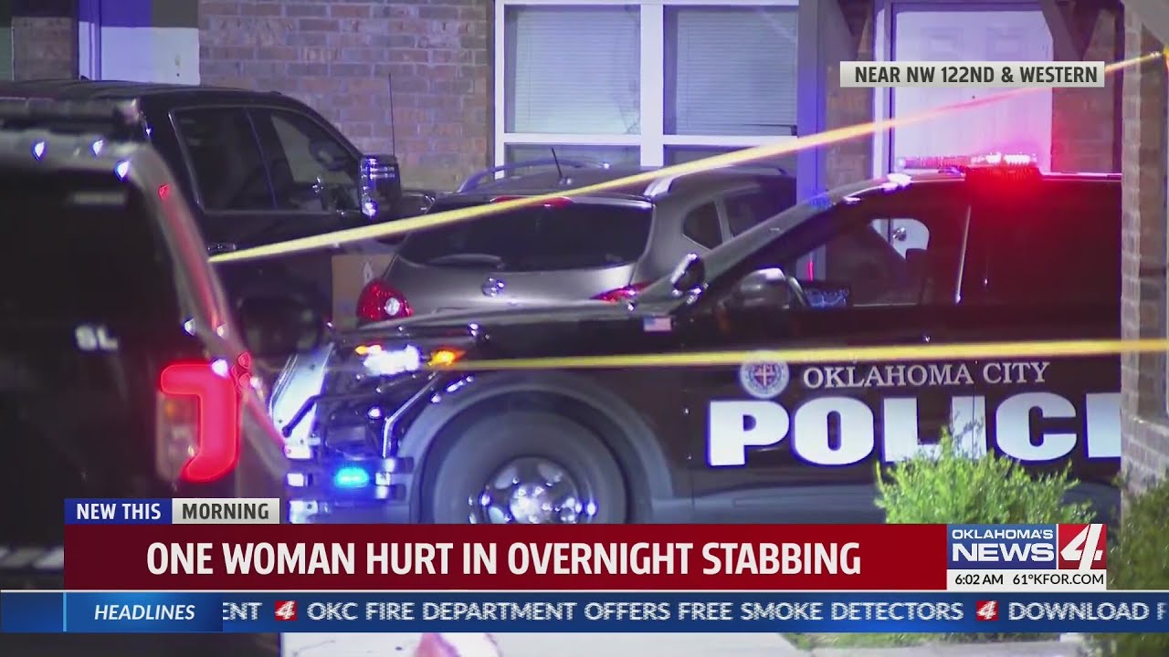 One injured in stabbing in Oklahoma City, police say - YouTube