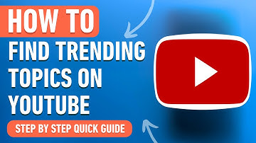 How to find trending Topics on Youtube [2024] Easy Tutorial