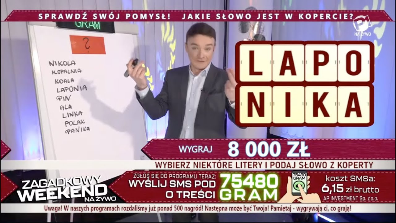 Zagadkowy Weekend na żywo 17.01.2026 (Polonia1) - YouTube