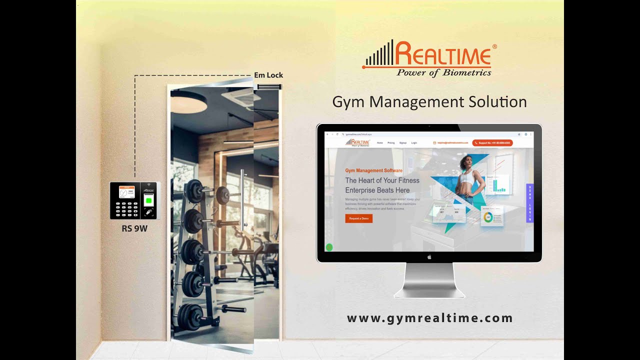 Realtime Biometrics : Gym Management Solution