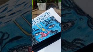 KRISHNA JI DRAWING 💗👀 | Krishna drawing Unique #viralshort i​ #art​ #krishna​ #experiment​ #trend​