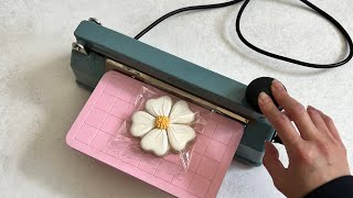 Introducing our 3d printed heat sealer table in collab with Kiburz Cookies