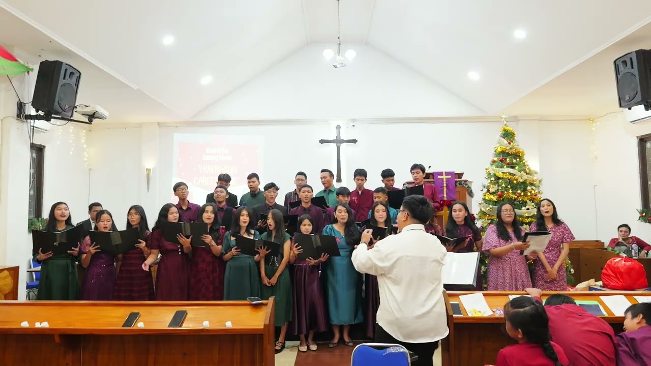 Koor Natal Remaja Naposobulung HKBP Gn. Sindur 2025 "I Know God Cares For Me".
