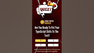 Dive into TypeScript with Our Exciting Quiz Series