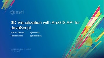 3D Visualization with the ArcGIS API for JavaScript