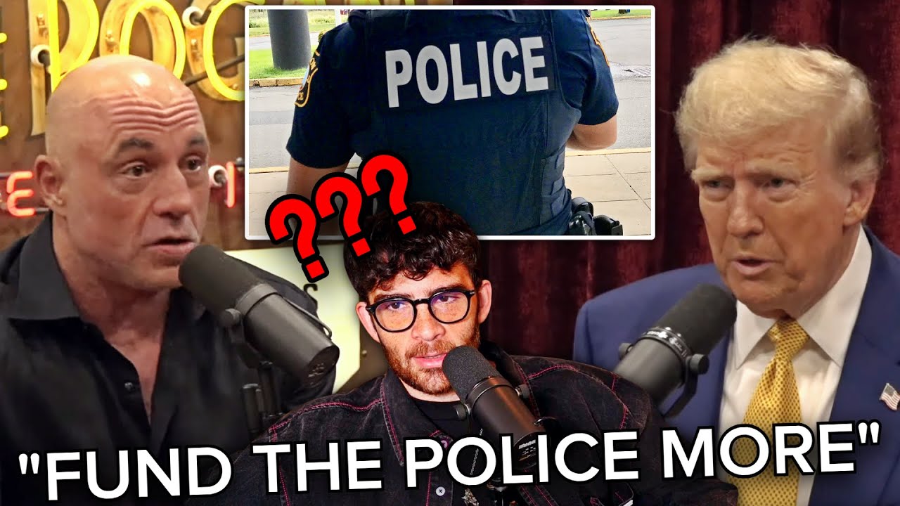 The Police & Unreported Crime Rates | HasanAbi Reacts to DJT on JRE