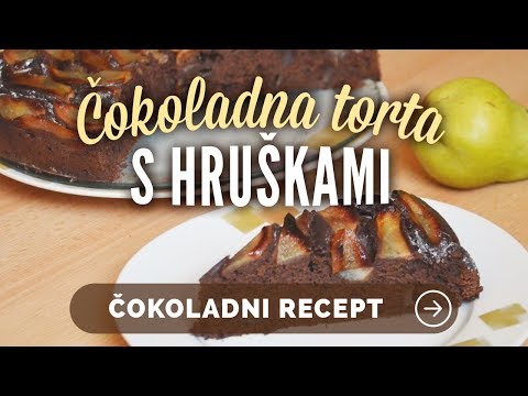 Video: Čokoladna Pita S Hruškami