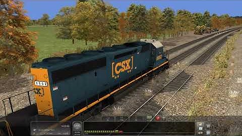 Train Simulator 2022 - [Jointed Rail EMD SD40-2] - CSX Coal Landover to Bowie - 4K UHD