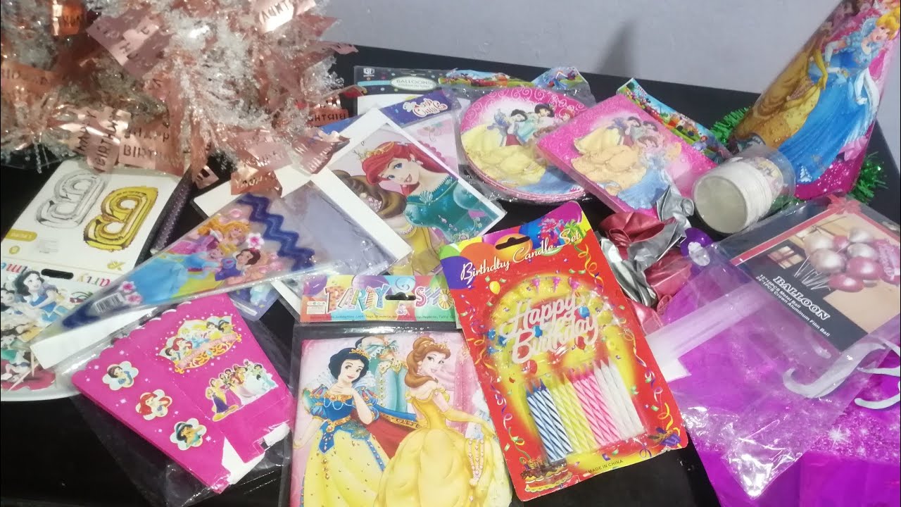 مشتريات عيد ميلاد بنتي 👸💃💃🎀🧨🎈🎉