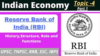 Reserve Bank of India | RBI | Tamil | History | Role and Function | Structure | Subsidiaries