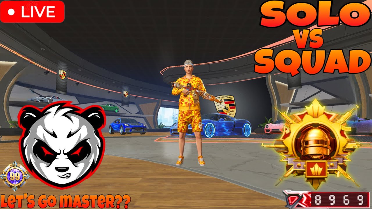 🔴LIVE TOXI🔥SOLO VS SQUAD FULL RUSH RANK🤩PUBG MOBILE