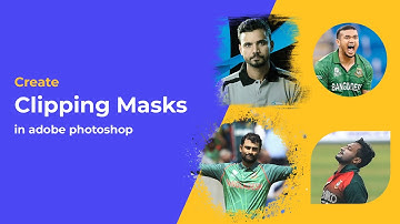 Create Clipping Mask In Photoshop | Photoshop Bangla Tutorial