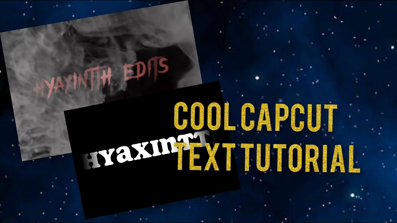 CapCut Text Effect Tutorial | How to make cinematic horror and reveal ...