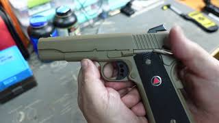 Famous #triggerpullthursday trigger pull on my colt delta elite 1911 10mm fde Net Worth