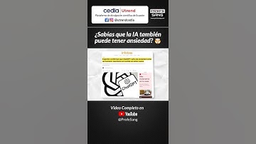 La #inteligenciaartificial puede sentir #ansiedad