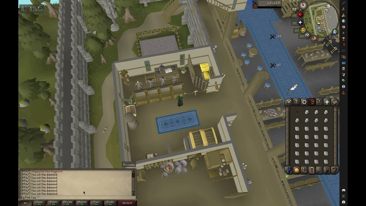 osrs: How to cut diamonds