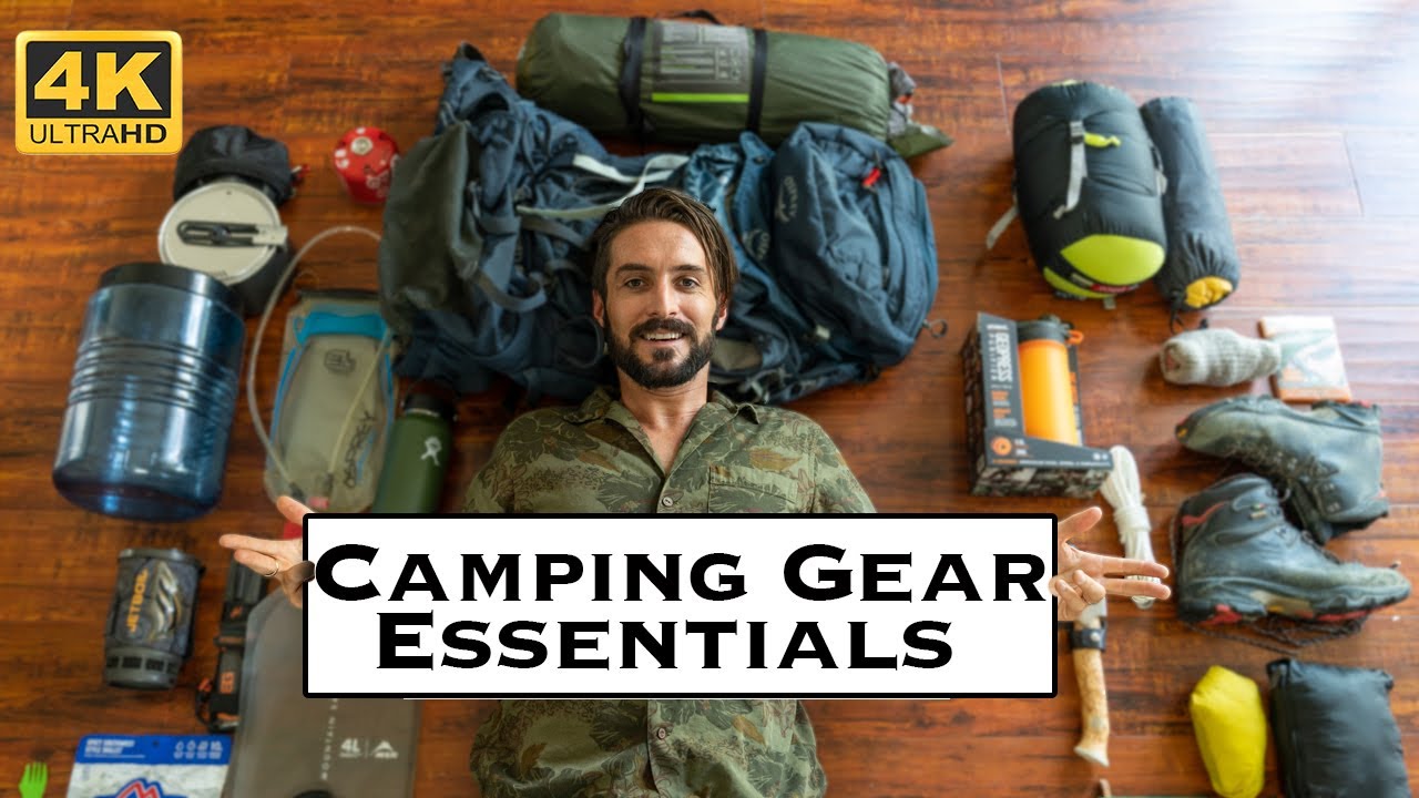 What You Really Need for Camping & | Essential Gear - YouTube