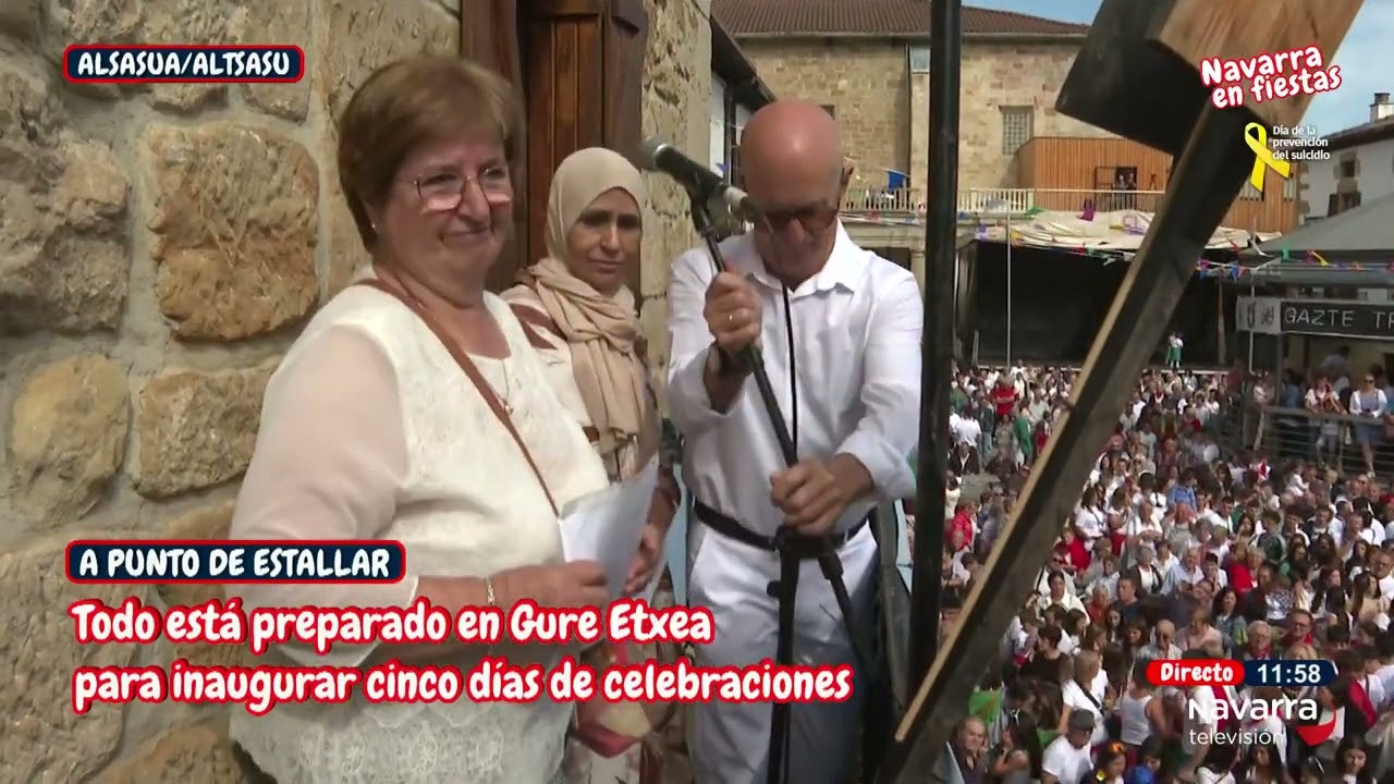 Cohete Fiestas de Alsasua 10/09/2026 Parte 2