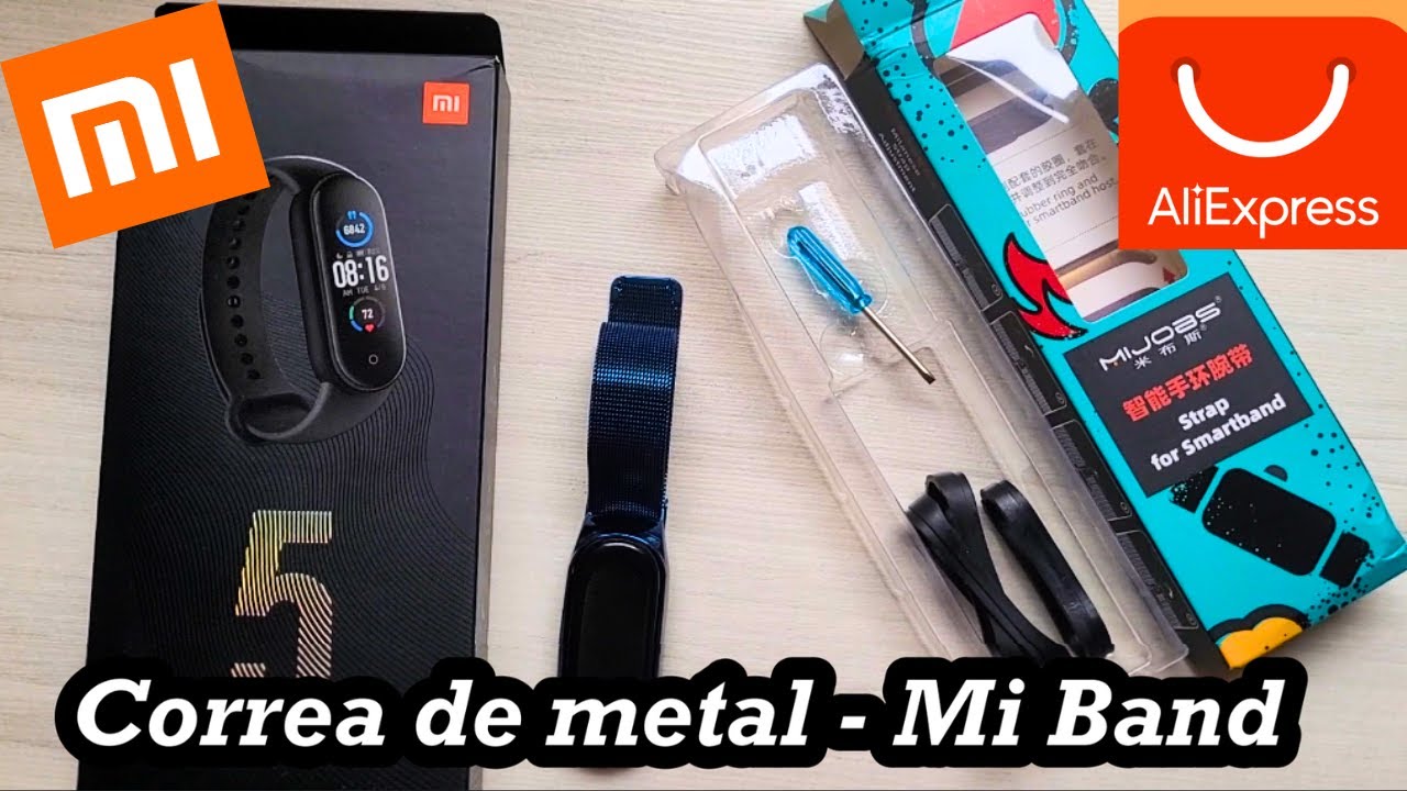 Correa Banda Metal Milanese Pulsera Xiaomi Mi Band 6