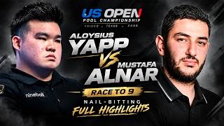 ALOYSIUS YAPP 🆚 MUSTAFA ALNAR | US Open Championship 2026 | Race to 9 Final Highlights 🇱🇷