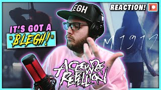 Metalhead Reacts to A Crowd Of Rebellion / M1917 (Reaction / Review)